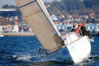 Regatas de la Real Federación Gallega de Vela