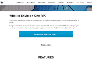 Step-by-Step User Guide for Downloading and Installing Envision One RP Software