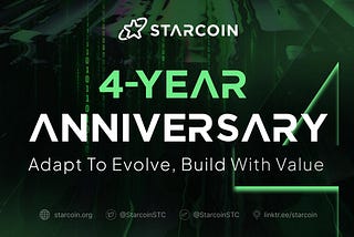 Starcoin 4th Anniversary: Adapt to Evolve, Build with Value