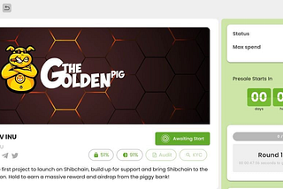 😸 CLV INU — The first project to launch on Shibchain.