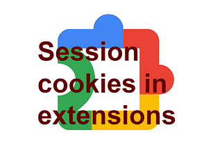 What cookies a Chrome extension cannot use in network requests