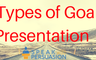 6 different Types of Goals for your Presentation