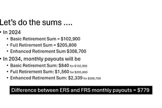 Retirement in Singapore: FRS versus ERS