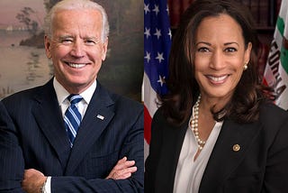 Joe Biden and Kamala Harris