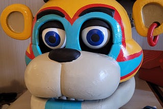 Bringing Freddy to Life: 3d Printing a Wearable Freddy Fazbear Head