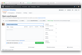A simple guide to creating a GitHub Pull Request