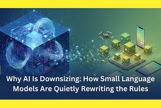 Mubashir Ali Bioinformatician explaining why AI is downsizing, showcasing small language models (SLMs) replacing large AI systems in modern computing.