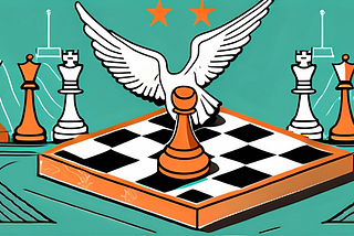 a chessboard