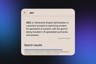 Is GEO the Algorithm’s Version of Authority?