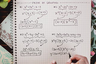 Starter Guide to Factoring Quadratics & Polynomials