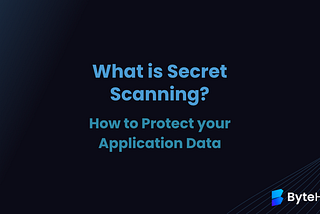 What is Secrets Scanning? How to Protect Your Application Data