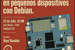 Charla de Edge Machine Learning en DebConf 26