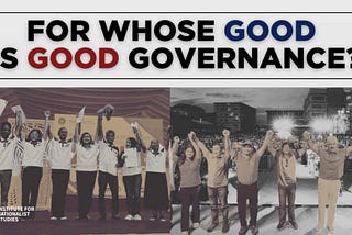 For Whose Good is Good Governance?