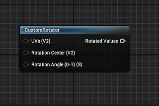 How to rotate textures in the ‘Graph Editor’ in UE5?