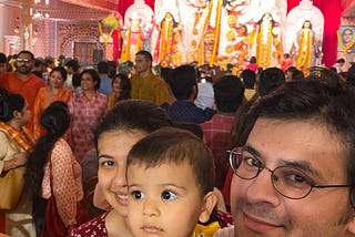 My First Durga Puja with My Banerjee Family