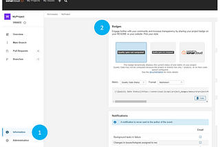 Where Did the SonarCloud Badge Go?