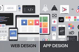 What is the Difference Between Web Design & App Design