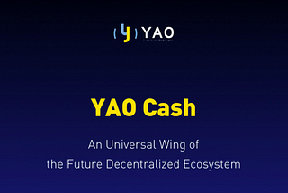 YAO.Cash AMA with Victor