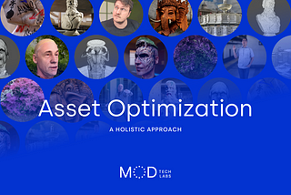 Asset Optimization: A Holistic Approach