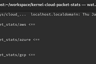 How much traffic from your machine goes to the cloud?