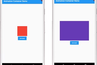 How to Use AnimatedContainer in Flutter