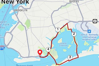 Far Rockaway Loop — 22 miles