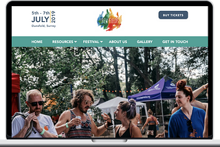 UX Case Study — Trew Fields Cancer Awareness and Holistic Health website