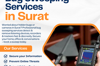 What Most People Discover After Professional Bug Sweeping Services in Surat
