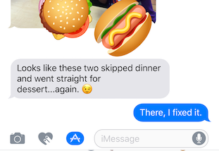 Introducing Meal Stickers for iMessage