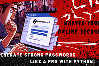 Master Your Online Security: Generate Strong Passwords Like a Pro with Python!