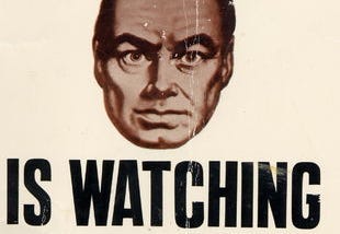 The thing about a 1984-esque dystopia.