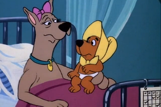 Why is Scrappy-Doo Bipedal?