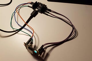 Минимальное подключение esp8266 к программатору