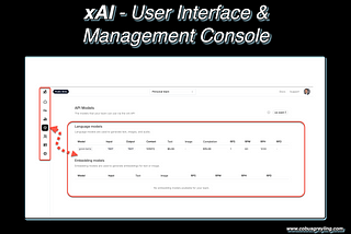 xAI UI & Management Console