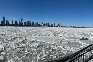 Scenes of Frozen New York