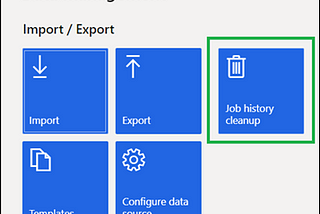 Job history clean up in Dynamics 365 Finance and Supply Chain Management