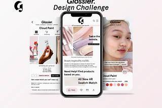 Case study: Incorporating AR into the Glossier user experience