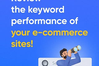 keyword performance of your e-commerce website