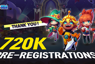 Super Kola Tactics 720K Pre-Registrations!