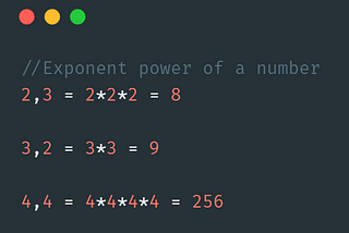 Logical Interview Questions and Answers in JavaScript : Exponent power of a number