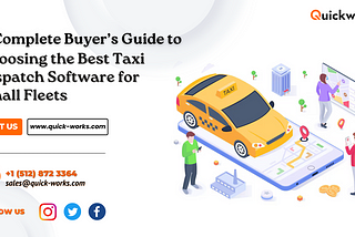 A Complete Buyer’s Guide to Choosing the Best Taxi Dispatch Software for Small Fleets