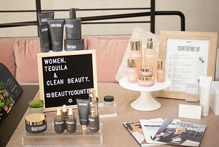 Beauty Counter — THEPRBARinc.com event- Photo by Bernadette Marciniak