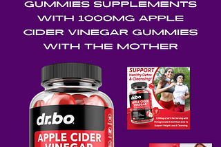 Unveiling the Magic of ACV Apple Cider Vinegar Gummies: Your Ultimate Companion to Holistic…