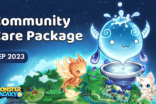 Monster Galaxy P2E — Community Care Package September 2023