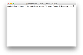 Test Bluetooth SPP Connection on Mac