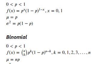 Bernoulli, Binomial, and Poisson