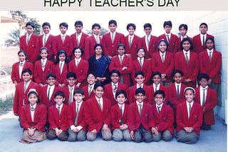 An article on Teachers day