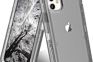 ORIbox Case Compatible with iPhone 11 , Heavy Duty Shockproof Anti-Fall Clear