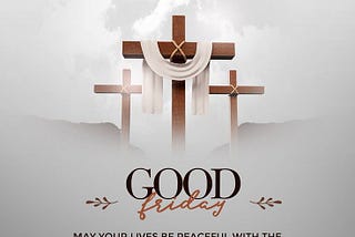 “May the light of the Lord’s love shine upon you this Good Friday and always blessed”
Order in this…