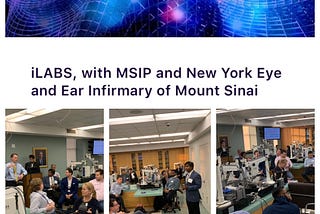 MSIP and NYEE Launch iLABS, Featuring the Latest Technology in Ophthalmic Care